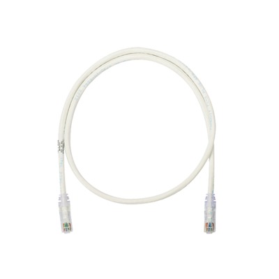Cable de Parcheo UTP Categoría 6, con Plug Modular en Cada Extremo – 1.5 Metros (4.92 Pies) – Blanco Mate