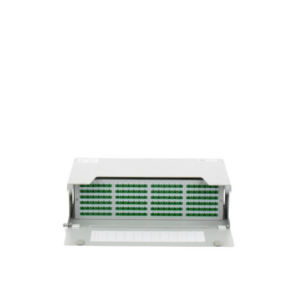 Distribuidor de Fibra Óptica para 144 Empalmes, con 144 Acopladores SC/APC y 144 Pigtails SC/APC, 19, 3 UR