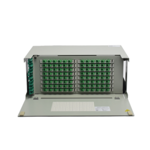 Distribuidor de Fibra Óptica para 96 Empalmes, con 96 Acopladores SC/APC y 96 Pigtails, 19, 4 UR
