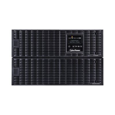 UPS de 10000 VA/10000 W, Online Doble Conversión, 200 – 240 Vac de Entrada, 200 – 240 Vac de Salida, Terminal Hardwired, Onda Senoidal Pura, Torre o Rack de 6 UR, Con 3 Tomas NEMA L6-30R