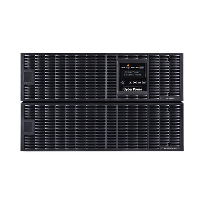 UPS de 8000 VA/ 8000 W, Online Doble Conversión, 200 – 240 Vac de Salida, Terminal Hardwired, Onda Senoidal Pura, Torre o Rack de 6 UR, Con 3 Tomas NEMA L6-30R