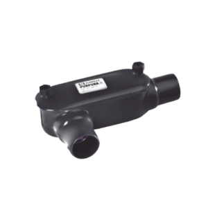 Caja Ovalada tipo LR con Recubrimiento Exterior de PVC de 3/4″ (19 mm).