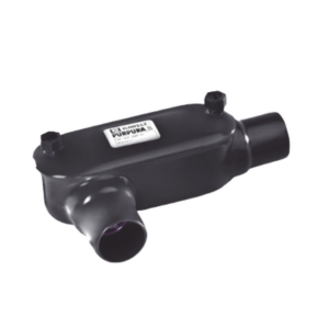 Caja Ovalada tipo LR con Recubrimiento Exterior de PVC de 2″ (50.8 mm).