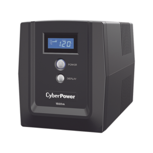 UPS de 1500 VA/900 W, Topología Línea Interactiva, Entrada 120 Vca NEMA 5-15P, y 8 Salidas NEMA 5-15R, Con Regulador de Voltaje (AVR)