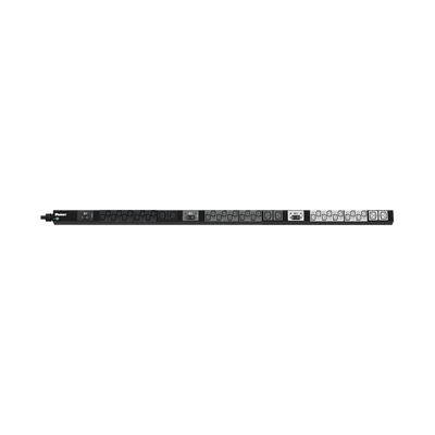 PDU Básico para Distribución de Energía, Enchufe de Entrada NEMA L15-30P, Con 30 Salidas C13 y 6 C19, de Instalación Vertical, 208 Vca, 30 Amp