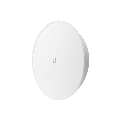 PowerBeam airMAX AC ISO Gen2 hasta 450 Mbps, 5 GHz (5150 – 5875 MHz) con antena integrada de 25 dBi con aislamiento RF y radomo incluido