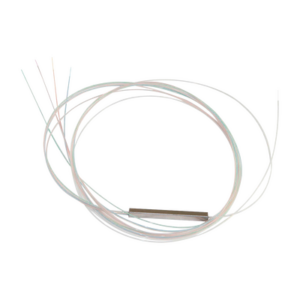 Splitter (Divisor Óptico) Tipo PLC, de 1×4, para Fusión (Sin Conectores)