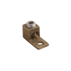 Terminal Tipo Lengüeta Recta de Cobre, Cal. 8 a 1/0 AWG, Orificio para perno de 5/16″ (7.9mm)