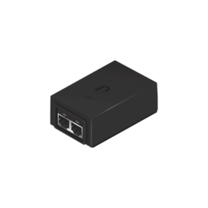 Adaptador PoE Ubiquiti de 48 VDC, 0.5 A, Fast Ethernet (10/100 Mbps)