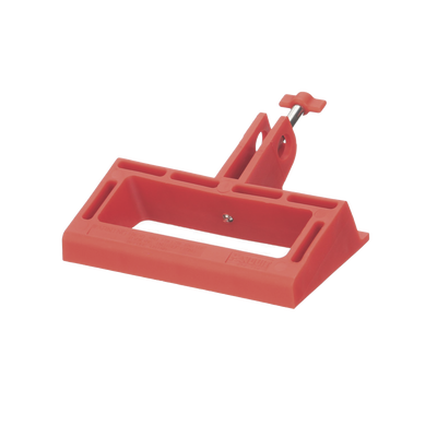 Bloqueador LOTO de Manija Grande para Disyuntores de Caja Moldeada, 2.24″ (56.8m) Largo x 3.75″ (95.2mm) Ancho. Color rojo