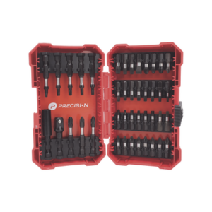 Juego de 42 Puntas para Taladro + Estuche (Entrada Hex. 1/4″)