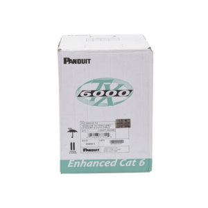 Bobina de Cable UTP 305 Metros (1000 Pies) de Cobre, TX6000™ PanNet, Reelex, Gris Internacional, Categoría 6 Mejorado (23 AWG), PVC (CM), de 4 Pares