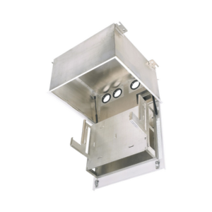 Gabinete de Techo PanZone Premium / 8 UR / Equipo Pasivo / Paneles de Parcheo / Organizador Horizontal / Acceso Frontal / UL2043 Plenum