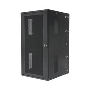 Gabinete PanZone de Montaje en Pared, de 19in, Puerta Ventilada, 26 UR, 762mm de Profundidad, Color Negro