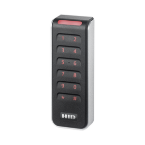 Lector con Teclado Capacitivo SIGNO Multitecnologia/ 20KNKS-01-00001H/ Garantia de Por Vida/ Pigtail/Wiegand & OSDP/Mullion