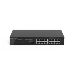 Switch no administrable, Visible en la Topología en la Nube, con 16 puertos Gigabit