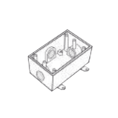 Caja Condulet FS de 3/4″ ( 19.05 mm) con cuatro bocas a prueba de intemperie.