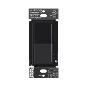 (RadioRa3) Atenuador táctil Sunnata Dimmer PRO color negro satin, requiere cable neutro / soporta 250W LED