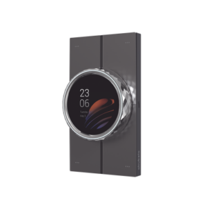 Mini pantalla táctil Hub controlador integrable con sistemas de automatización compatible con múltiples marcas, una entrada de iluminación, 4 botones para escenas. Conexión Wifi