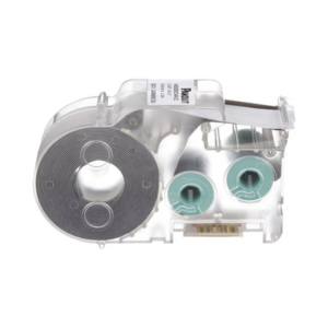 Casete de 225 Etiquetas Autolaminadas de 12.7 x 31.8 mm (0.5 x 1.25 pulgadas), para Cables de 3 a 7.1 mm (0.12 a 0.28 pulgadas) de Diámetro, Área de Impresión Color Blanco