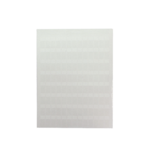 Hojas con 5000 Etiquetas Auto-Laminadas para Impresora Láser/Inyección de Tinta, para Cables de 3 a 7.1 mm de Diámetro (12 – 10 AWG), Color Blanco
