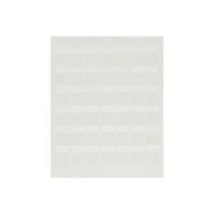 Hojas con 5000 Etiquetas Auto-Laminadas para Impresora Láser/Inyección de Tinta, para Cables de 4.1 a 8.1 mm de Diámetro (10 – 6 AWG)