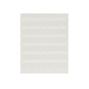 Hojas con 2500 Etiquetas Auto-Laminadas para Impresora Láser/Inyección de Tinta, para Cables de 2 a 4.1 mm de Diámetro (18 – 14 AWG)