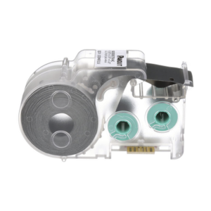 Casete de 350 Etiquetas Autolaminadas de 25.4 x 19.05 mm (1 x 0.75 pulgadas), para Cables de 2 a 4.1 mm (0.08 a 0.16 pulgadas) de Diámetro, Área de Impresión Color Blanco