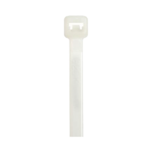 Cincho de Nylon 6.6 StrongHold™, 250mm largo x 4.8mm ancho, Color Natural, Plenum, Paquete de 100pz
