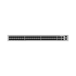 Switch Empresarial Core Gigabit Administrable Capa 3 / 48 puertos 1GE SFP / 4 Puertos 10GE SFP+ Uplink / 2 Puertos 10GE SFP+ (Stack) / ERPS / Ruteo Dinamico (RIP, OSPF, IS-IS y BGP) / iStack / Administración Nube Gratis
