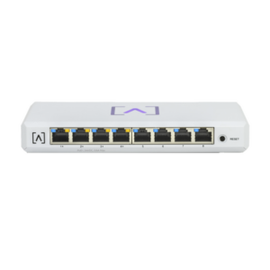 Switch Gigabit PoE+ Administrable / 8 puertos 10/100/1000 Mbps (4 de ellos PoE+ 802.3af/at) / Hasta 60W / Administración nube gratuita / Presupuesto de 60W