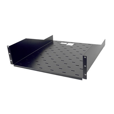 Charola para Rack de 19″, 50 cm de Profundidad, 3UR. Capacidad carga: 30 Kg