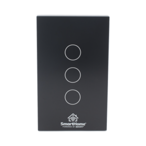 (Wifi) Apagador switch inalámbrico WIFI, control de 3 regresos de carga, 110V