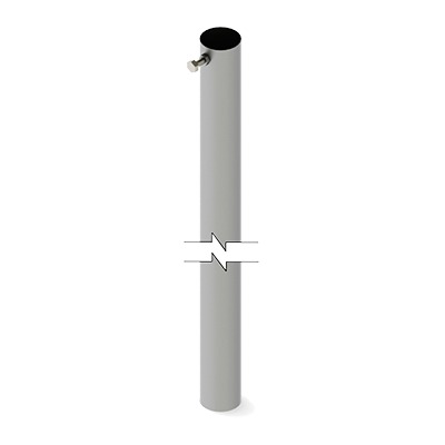 Mástil de 3 metros, 1-1/4″ Diam. (Requiere accesorios de Instalación).