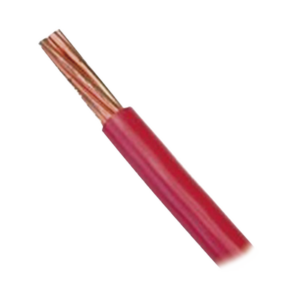 Bobina de 1000 Metros (3281 Pies) / 1 x 12 AWG / ( SLY308 ) / Cable Eléctrico / THW-LS / Rojo
