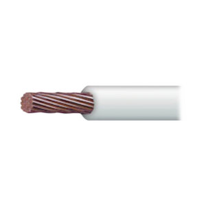Cable Eléctrico de Cobre Recubierto THW-LS Calibre 12 AWG 19 Hilos Color Blanco (100 Metros) (328.08 Pies)