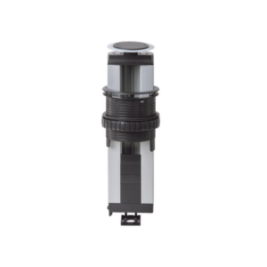 Teleblock Simon K45 para Voz, Datos, Multimedia o Contactos Eléctricos / Capacidad para 5 Módulos K45 / Apertura Automática con Tapa Abatible / Instalación en Mobiliario de Oficina o Comercial / (KTLE205CY)