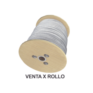 Cable Retenida de 3/8″, Resistencia 4900 Kg, 7 Hilos (Carrete de 2000 metros).