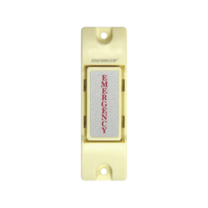 Botón de Emergencia / Botón de Pánico / Ideal como botón de pánico / Montaje de Superficie / Relevador NC/NO Momentáneo / Uso con Sirenas y Estrobos / Ideal para Control de Acceso