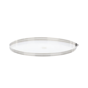 Abrazadera Sin Fin de Acero Inoxidable Capacidad de 6″ a 10″ (Paquete de 10)