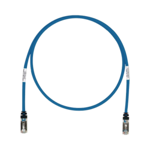 Patch Cord Cat6A, Blindado S/FTP, CM/LS0H, 10 Metros (32.81 Pies), Color Azul