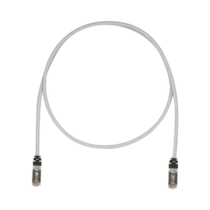 Patch Cord Cat6A, Blindado S/FTP, CM/LS0H, 1 Metro (3.28 Pies), Color Gris