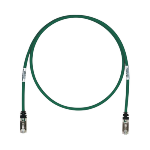 Patch Cord Cat6A, Blindado S/FTP, CM/LS0H, 7.62 Metros (25 Pies), Color Verde