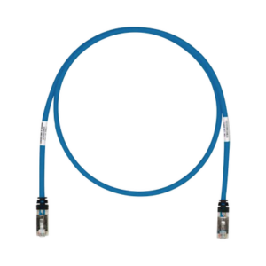 Patch Cord Cat6A, Blindado S/FTP, CM/LS0H, 1.52 Metros (5 Pies), Color Azul