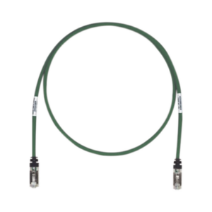 Patch Cord Cat6A, Blindado S/FTP, CM/LS0H, 2.13 Metros (7 Pies), Color Verde