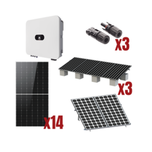 Kit Solar Interconexion / 8kW 220Vca / Inversor HUAWEI/ Montaje Incluido
