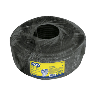 Manguera flexible para cables 1/2″ x 100 m /Polietileno Alta Densidad HDPE/ Sin guía /Para uso en interiores.