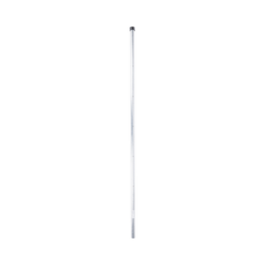 Poste de Esquina para Cerca Electrificada. Tubo Galva. de 1.4m, cal. 18 de 1″ Diam. (Sin pintar). Ideal para 6 Aisladores