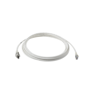 Patch Cord TERA Cat6A 1/10G Ethernet, de 4 Pares y Conector Modular, LS0H, Color Marfil, 5 Metros (16.40 Pies)