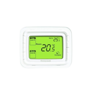 Termostato No Programable, Horizontal 2 o 4 TUBOS, 120 VAC, Pantalla Verde